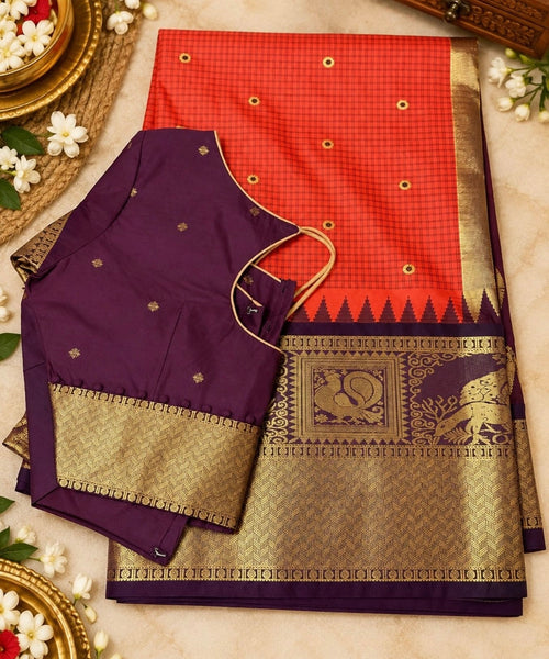 Amber Dusk Saree Set