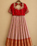 Peach Petal Anarkali