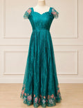 Teal Serenade Gown