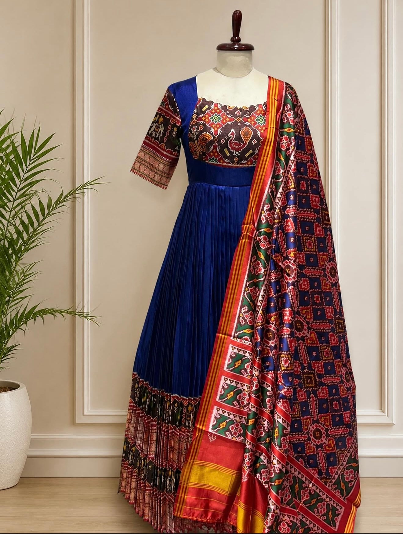 Sunset Patola Lehenga